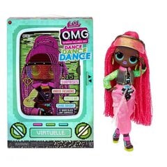 Кукла L.O.L. Surprise OMG Dance Dance Dance Virtuelle неон лол Fashion Doll 15 сюрпризов цена и информация | Игрушки для девочек | pigu.lt