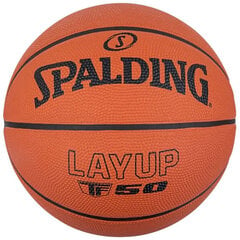 Баскетбольный мяч Spalding LayUp TF-50 84332Z цена и информация | Баскетбольные мячи | pigu.lt
