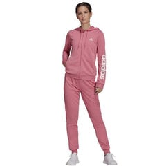 Спортивный костюм для женщин Adidas Essentialsl Tracksuit W H07870, розовый цена и информация | Спортивная одежда для женщин | pigu.lt