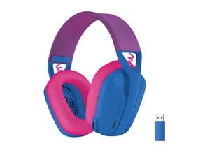 Logitech G435 Lightspeed Wireless Blue цена и информация | Теплая повязка на уши, черная | pigu.lt