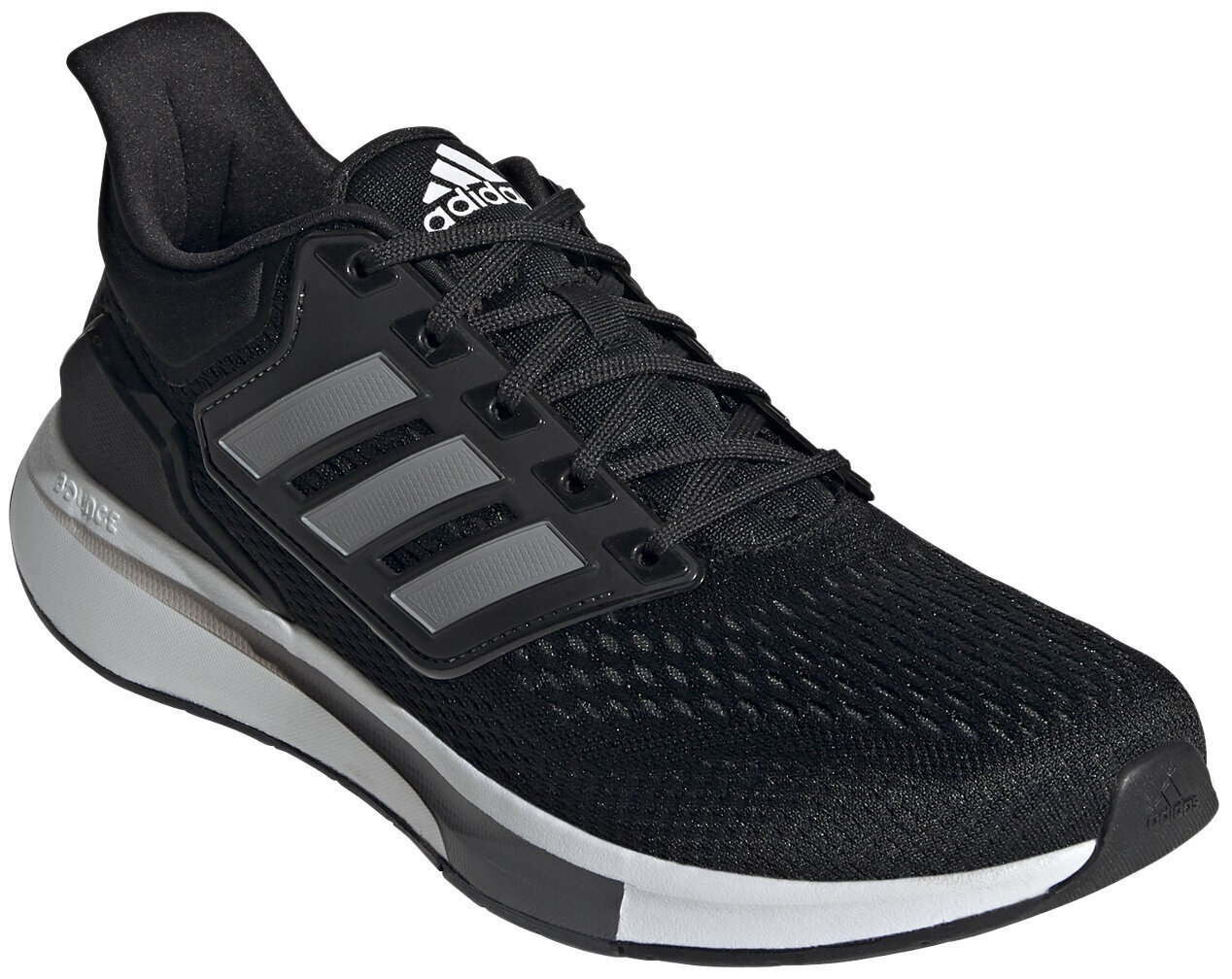 Sportiniai batai vyrams Adidas Eq21 Run Black H00512, juodi kaina ir informacija | Kedai vyrams | pigu.lt
