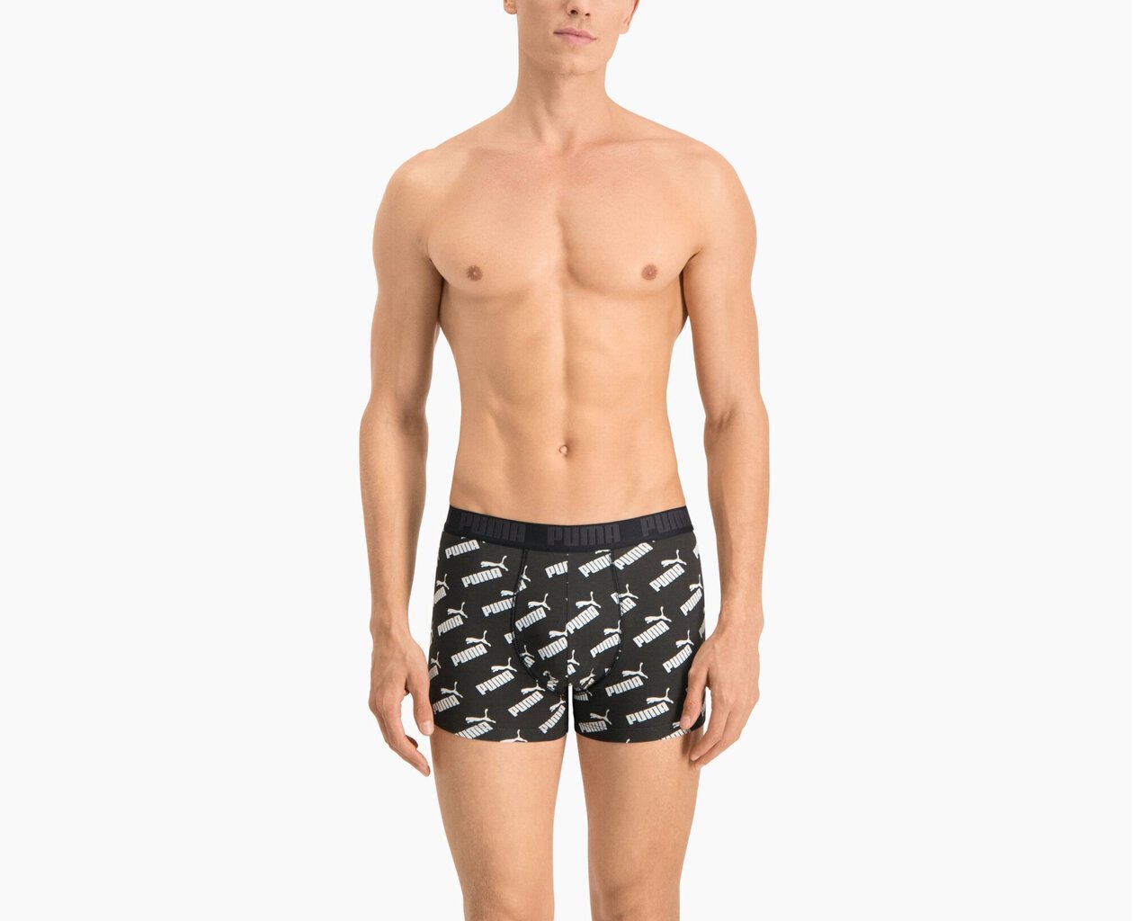 Apatiniai Puma Men Aop Boxer Black, 935054 01/S kaina ir informacija | Trumpikės | pigu.lt