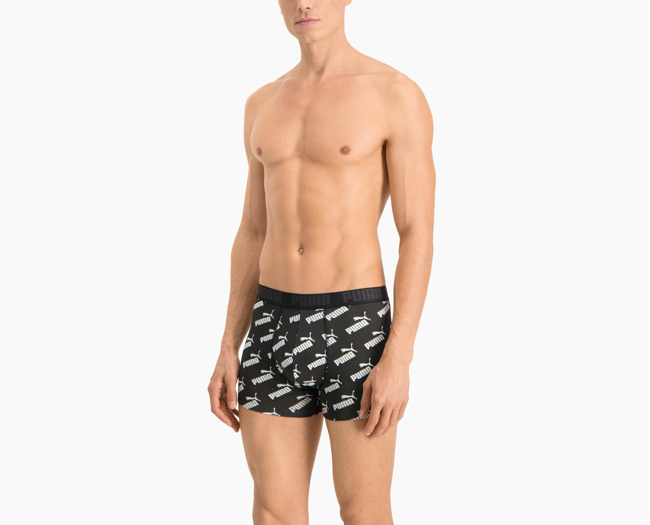 Apatiniai Puma Men Aop Boxer Black, 935054 01/S kaina ir informacija | Trumpikės | pigu.lt