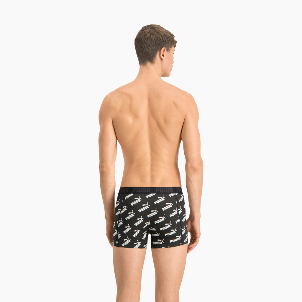 Apatiniai Puma Men Aop Boxer Black, 935054 01/S kaina ir informacija | Trumpikės | pigu.lt