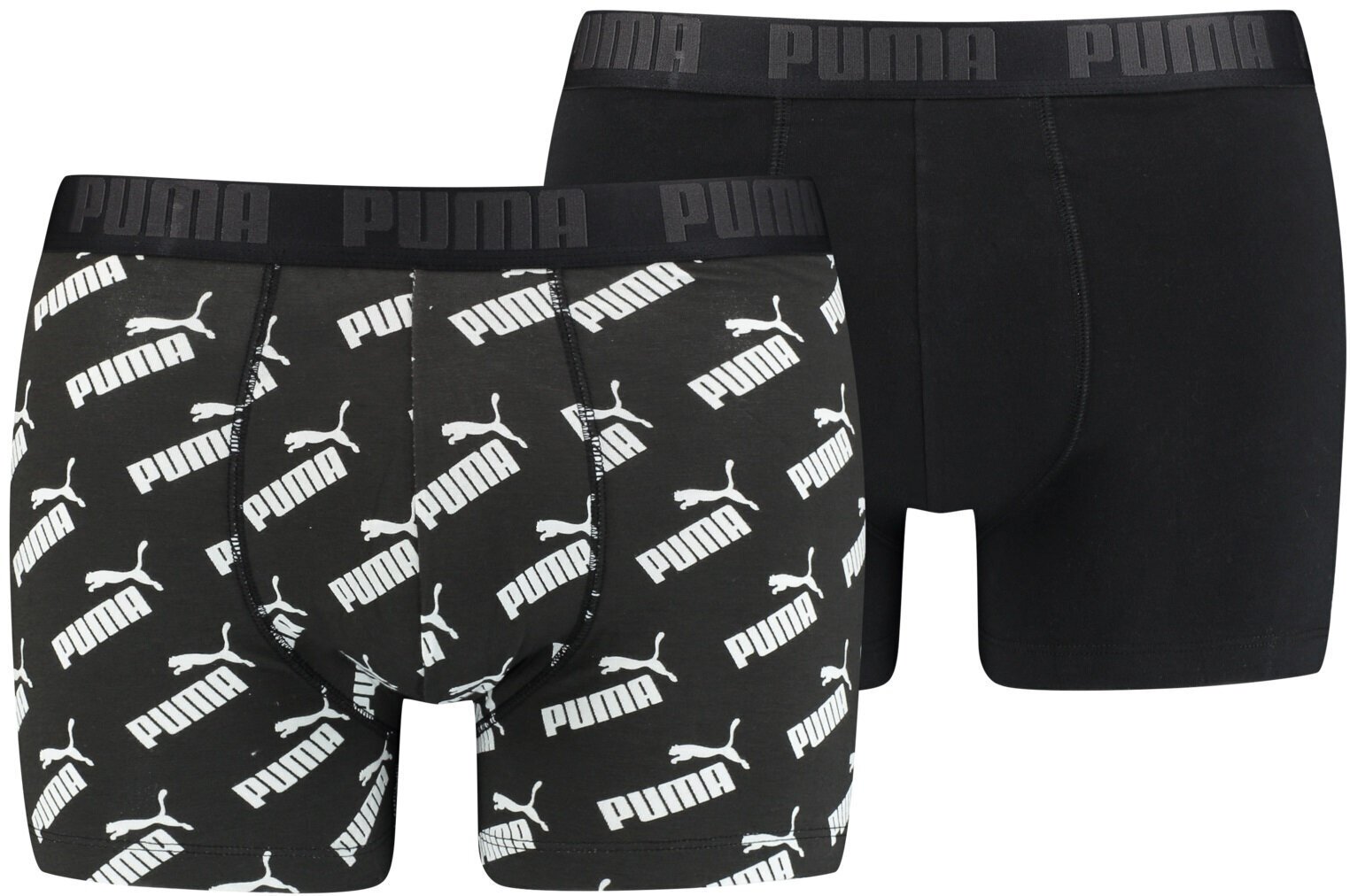 Apatiniai Puma Men Aop Boxer Black, 935054 01/S kaina ir informacija | Trumpikės | pigu.lt