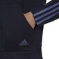 Džemperis moterims Adidas W Dk Fz Hoodie Blue H07805, mėlynas цена и информация | Džemperiai moterims | pigu.lt