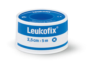 Leukofix vandeniui atsparus permatomas medicininis pleistras plastikinėje ritėje, 2.5 cmx5 m N1 kaina ir informacija | Pirmoji pagalba | pigu.lt