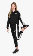 Cпортивный костюм Nike G Nsw Trk Suit Tricot CU8374 010, черный цена и информация | Комплекты для девочек | pigu.lt