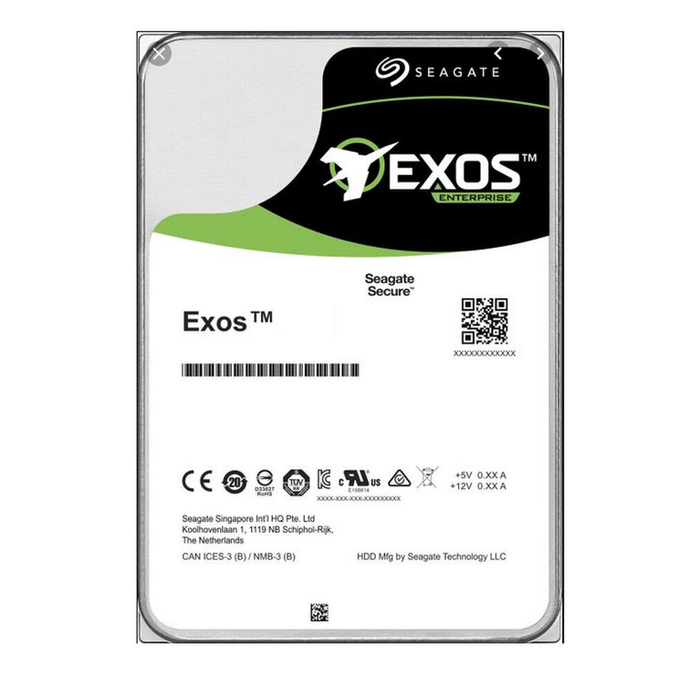 Seagate Exos X16 ST16000NM002G - hard drive - 16 TB - SAS 12Gb/s kaina ir informacija | Išoriniai kietieji diskai (SSD, HDD) | pigu.lt