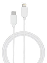 Bigben CABMFIC2MW, USB Type-C/Apple Lightning, 2 m, balta kaina ir informacija | Laidai telefonams | pigu.lt