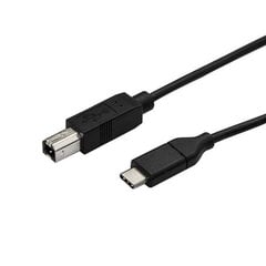 StarTech, USB C/USB B, 0.5 см цена и информация | Кабели и провода | pigu.lt