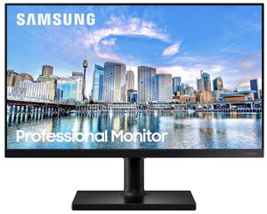 LCD Monitor|SAMSUNG|F24T450FZU|24"|Business|Panel IPS|1920x1080|16:9|75Hz|5 ms|Speakers|Swivel|Pivot|Height adjustable|Tilt|Colour Black|LF24T450FZUXE цена и информация | Мониторы | pigu.lt