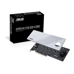 Asus Hyper M.2 X16 GEN 4 M.2 Card - PCIe 4.0 x16 цена и информация | Джойстики | pigu.lt