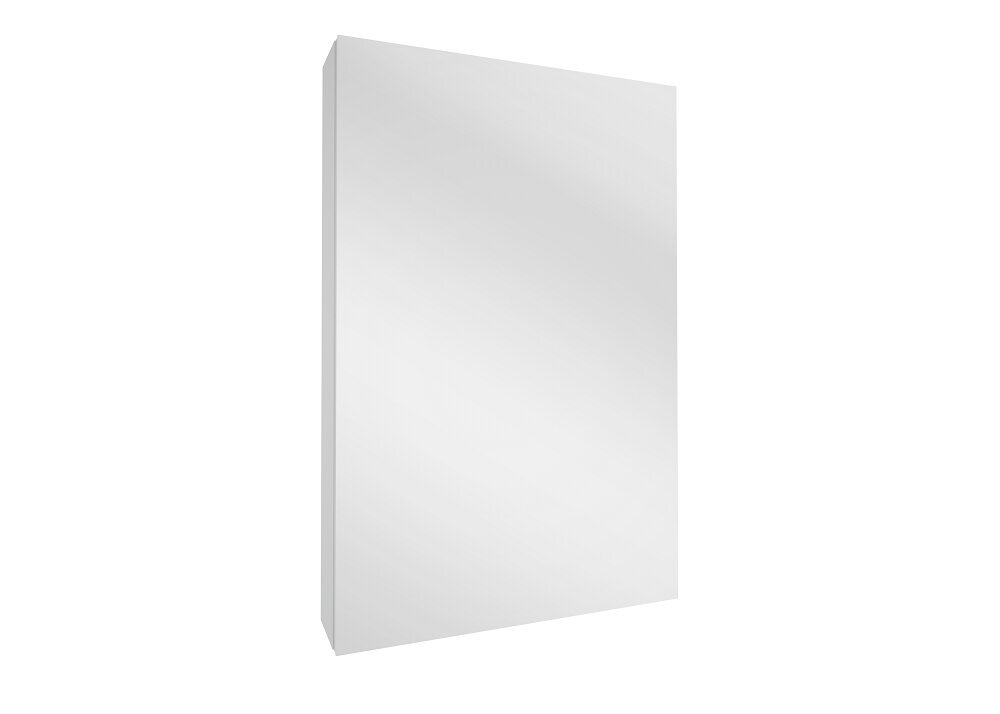 Pakabinama vonios spintelė su veidrodžiu Defra Gizmo 50 190-E-05007, balta цена и информация | Vonios spintelės | pigu.lt