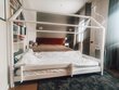 Vaikiška lova namelis SofiHouse, 120x60 cm, balta kaina ir informacija | Kūdikių lovytės | pigu.lt