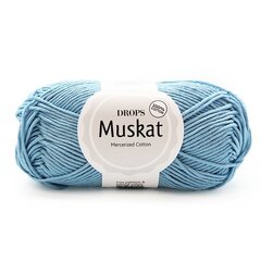 Пряжа Drops Muskat 02, 50 г, 100 м. цена и информация | Принадлежности для вязания | pigu.lt