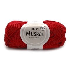 Пряжа Drops Muskat 12, 50 г, 100 м. цена и информация | Принадлежности для вязания | pigu.lt