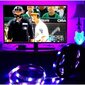 RGB LED juosta 2 m, TV apšvietimui su pultu ir USB kaina ir informacija | LED juostos | pigu.lt