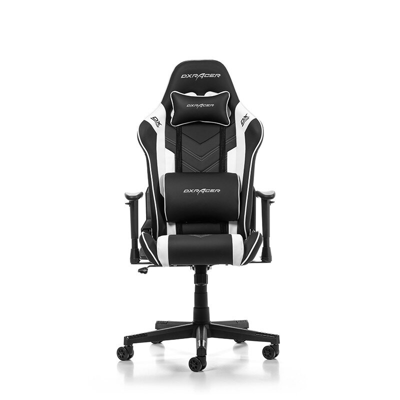 Žaidimų Kėdė DXRacer Prince P132-NW, juodai balta цена и информация | Biuro kėdės | pigu.lt