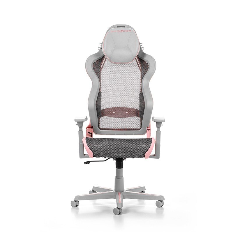 Žaidimų kėdė DXRacer Air R1S-GPG, pilka/rožinė/juoda цена и информация | Biuro kėdės | pigu.lt