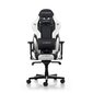 Žaidimų kėdė DX Racer Gladiator G001-NW, juoda/balta kaina ir informacija | Biuro kėdės | pigu.lt