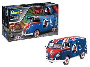 Сборная пластиковая модель Revell - VW T1 Bus The Who подарочный набор, 1/24, 05672 цена и информация | Конструкторы и кубики | pigu.lt