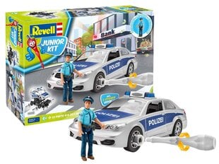 Konstruktorius Revell - Junior KIT Police car with figure, 1/20, 00820 kaina ir informacija | Konstruktoriai ir kaladėlės | pigu.lt