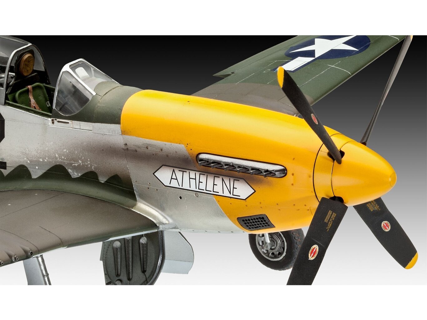 Konstruktorius Revell - P-51D Mustang, 1/32, 03944 цена и информация | Konstruktoriai ir kaladėlės | pigu.lt