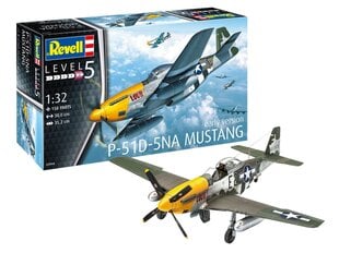 Сборная пластиковая модель Revell - P-51D Mustang, 1/32, 03944 цена и информация | Конструкторы и кубики | pigu.lt