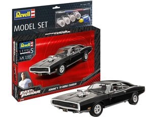 Konstruktorius Revell - Fast & Furious - Dominics 1970 Dodge Charger dovanų komplektas, 1/25, 67693 kaina ir informacija | Konstruktoriai ir kaladėlės | pigu.lt