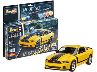 Konstruktorius Revell - 2013 Ford Mustang Boss 302 dovanų komplektas, 1/25, 67652 kaina ir informacija | Konstruktoriai ir kaladėlės | pigu.lt