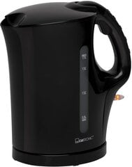 Clatronic WK 3445 electric kettle 1.7 L Black 2200 W цена и информация | Электрочайники | pigu.lt