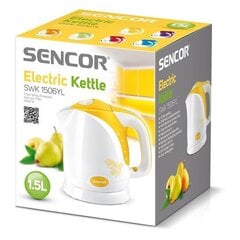 Sencor SWK1506YL электрический чайник цена и информация | Электрочайники | pigu.lt