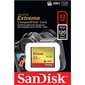 Atminties kortelė SanDisk CompactFlash Extreme 32GB 120MB/s kaina ir informacija | Atminties kortelės fotoaparatams, kameroms | pigu.lt