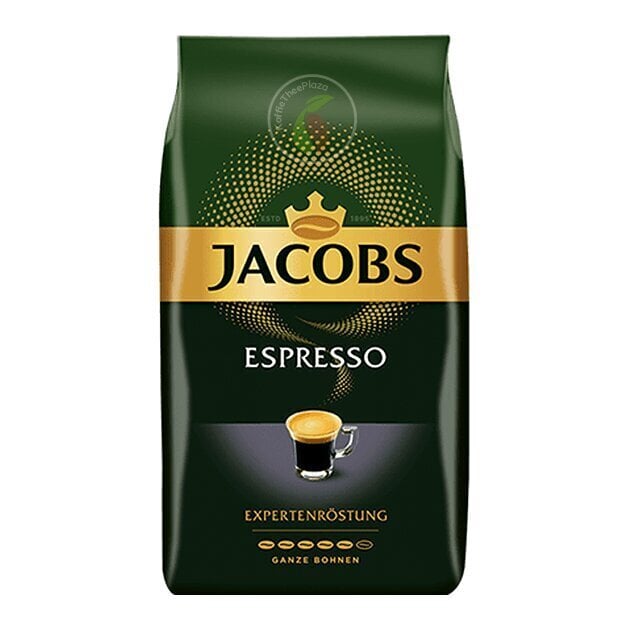 Jacobs Espresso kavos pupelės, 1 kg kaina ir informacija | Kava, kakava | pigu.lt