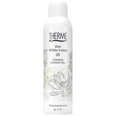 Dušo putos Therme Zen White Lotus, 200 ml kaina ir informacija | Dušo želė, aliejai | pigu.lt