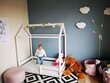 Vaikiška lova namelis SOFIHOUSE 160x70 BALTA kaina ir informacija | Vaikiškos lovos | pigu.lt