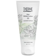 Kūno šveitiklis Therme Zen White Lotus, 200 ml цена и информация | Скрабы для тела | pigu.lt