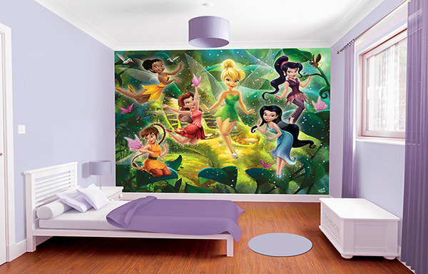 Vaikiški tapetai Disney Fairies kaina ir informacija | Vaikiški fototapetai | pigu.lt