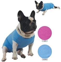 Grande Finale послеоперационный универсальный комбинезон (голубой) LM 43-47см цена и информация | Одежда для собак | pigu.lt