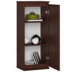 Шкаф подвесной кухонный NORE CLP 40, темно-коричневый цена и информация | Кухонные шкафчики | pigu.lt