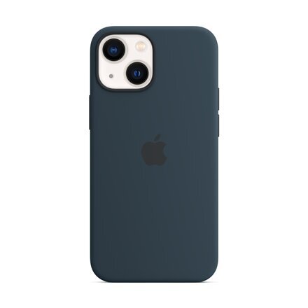 Apple silikoninis dėklas MagSafe skirtas Apple iPhone 13 mini, Abyss Blue цена и информация | Telefono dėklai | pigu.lt