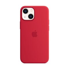 Apple Silicone Case MagSafe MM233ZM/A Red kaina ir informacija | Telefono dėklai | pigu.lt