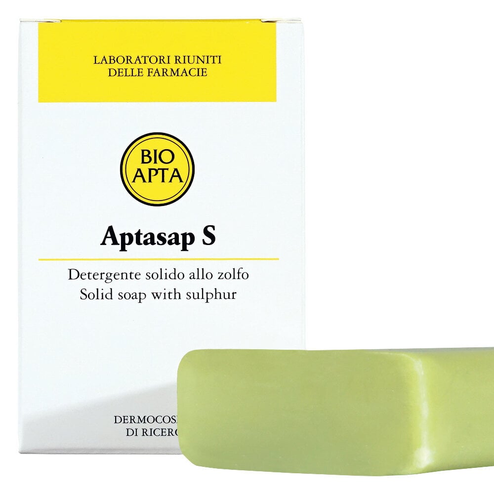 Veido muilas su siera, Bioapta Aptasap S, 100 ml kaina ir informacija | Veido prausikliai, valikliai | pigu.lt