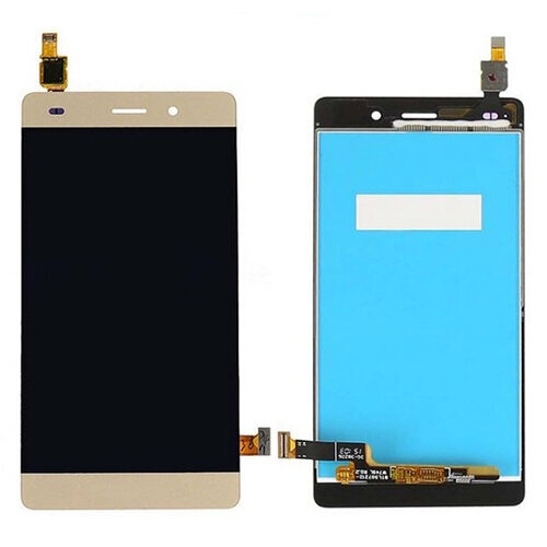 Ekranas LCD Huawei P8 Lite (auksinė) restauruotas kaina ir informacija | Telefonų dalys ir įrankiai jų remontui | pigu.lt