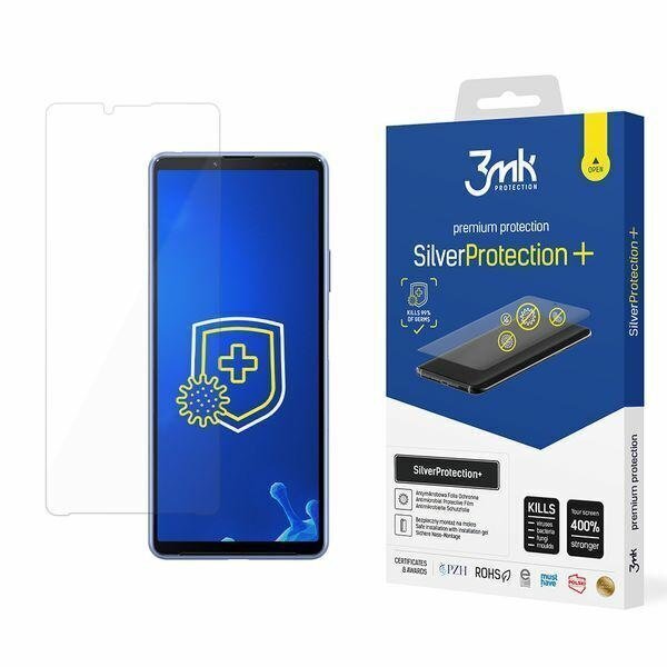 Apsauginė plėvelė 3MK Silver Protect +, skirta Sony Xperia 10 III 5G цена и информация | Apsauginės plėvelės telefonams | pigu.lt