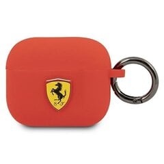 Чехол Ferrari FEA3SILRE AirPods 3 цена и информация | Теплая повязка на уши, черная | pigu.lt