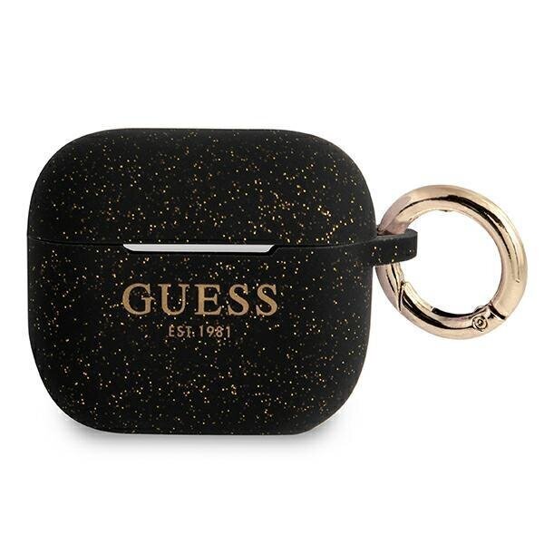 Guess GUA3SGGEK AirPods 3 Black kaina ir informacija | Ausinės | pigu.lt