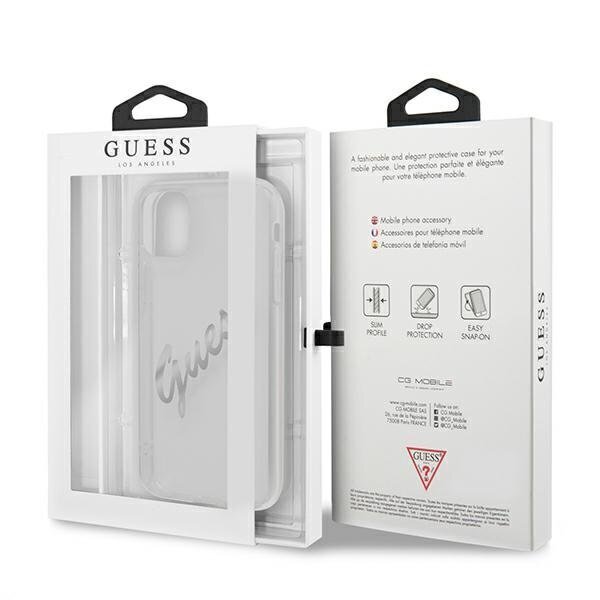 Telefono dėklas Guess GUHCN61KTRSVSI iPhone 11 6.1'' цена и информация | Telefono dėklai | pigu.lt