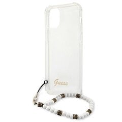 Telefono dėklas Guess GUHCP12MKPSWH iPhone 12/12 Pro 6.1'' kaina ir informacija | Telefono dėklai | pigu.lt